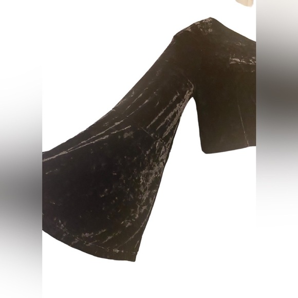 Free People Loving This Top Velvet One Shoulder Top - Picture 5 of 8